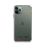 iPhone-Hülle black/pink transparent