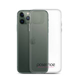 iPhone-Hülle black/pink transparent