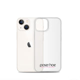 iPhone-Hülle black/pink transparent