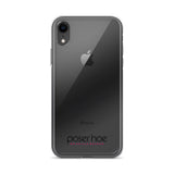 iPhone-Hülle black/pink transparent
