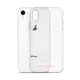 iPhone-Hülle white/pink transparent