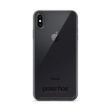 iPhone-Hülle black/pink transparent