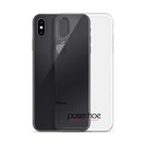 iPhone-Hülle black/pink transparent
