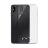 iPhone-Hülle white/pink transparent