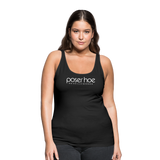 poserhoe Frauen Premium Tank Top - Schwarz