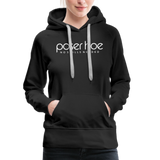 Basic Frauen Hoodie - black devil - Schwarz