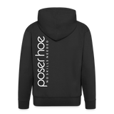Basic Männer Kapuzenjacke - black devil - Schwarz