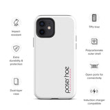 Premium Hardcase iPhone Handyhülle - white angel