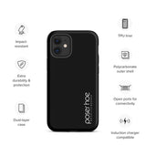 Premium Hardcase iPhone Handyhülle - black devil