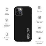 Premium Hardcase iPhone Handyhülle - black devil