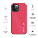 Premium Hardcase iPhone Handyhülle - pink princess