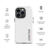 Premium Hardcase iPhone Handyhülle - white angel