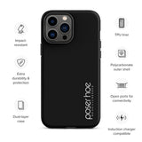 Premium Hardcase iPhone Handyhülle - black devil