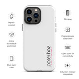 Premium Hardcase iPhone Handyhülle - white angel
