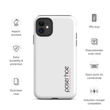 Premium Hardcase iPhone Handyhülle - white angel