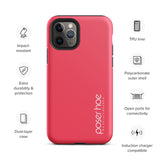 Premium Hardcase iPhone Handyhülle - pink princess