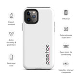Premium Hardcase iPhone Handyhülle - white angel
