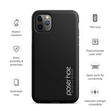 Premium Hardcase iPhone Handyhülle - black devil