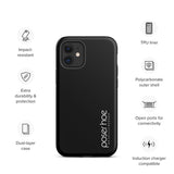 Premium Hardcase iPhone Handyhülle - black devil