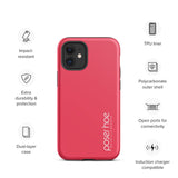 Premium Hardcase iPhone Handyhülle - pink princess