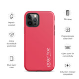 Premium Hardcase iPhone Handyhülle - pink princess
