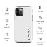 Premium Hardcase iPhone Handyhülle - white angel