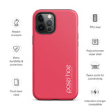 Premium Hardcase iPhone Handyhülle - pink princess