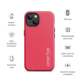 Premium Hardcase iPhone Handyhülle - pink princess