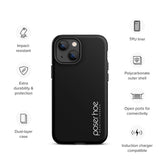 Premium Hardcase iPhone Handyhülle - black devil