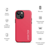 Premium Hardcase iPhone Handyhülle - pink princess