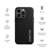 Premium Hardcase iPhone Handyhülle - black devil