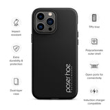Premium Hardcase iPhone Handyhülle - black devil