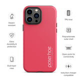 Premium Hardcase iPhone Handyhülle - pink princess